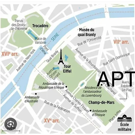 Charming Eiffel Tower Appartamento Parigi